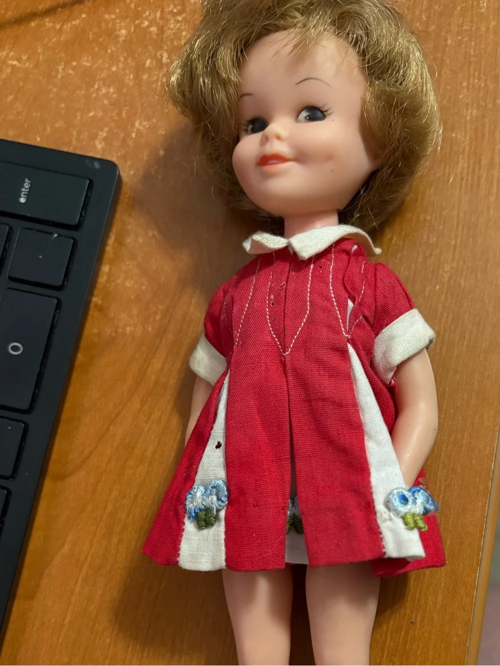 Penny Brite Doll in Original Dress & Under Pants, 1963 Deluxe Reading Corp